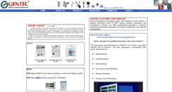 Desktop Screenshot of gentecsys.com